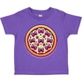 thumbnail image 3 of Inktastic Coquette Bow Funny Pizza Girls Toddler T-Shirt, 3 of 5
