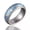 Blue Inner Diameter 18mm, variant on Titanium Alloy Round Ring Tire Tread Necklace Pendant Men's EDC Jewelry Decorate-Gray Inner Diameter 18mm