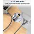 thumbnail image 3 of Cable de impresora AkoADA USB 2.0 tipo A macho a B macho, 6 m, 3 of 7