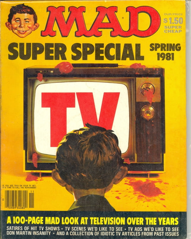 MAD Magazine Vintage Collectible Super Special Spring 1981