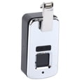 thumbnail image 4 of Cerradura de huella digital Cerradura eléctrica inteligente pequeña Bolsa incorporada Maleta de equipaje Cerradura de aleación de aluminio de viaje 3.7V Blanco, 4 of 9