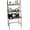 Black, variant on BarefHaven 3-Tier Ladder Computer Desk, 71 Inch Modern Writing Desk with Storage Shelves, PC Laptop Workstation, Ladder Bookcase Stand Shelf with Metal Frame, Study Shelf Desk for Home Office (Brown)