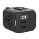 thumbnail image 4 of Adaptador de viaje Griffin Powerblock de 30 W con 4 puertos USB, 4 of 4