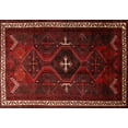 thumbnail image 1 of Ahgly Company Indoor Rectangle Traditional Red Persian Area Rugs, 8' x 12', 1 of 6