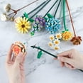 thumbnail image 5 of Mini Bricks Flower Bouquet Building Sets, Artificial Flowers, DIY Unique Decoration Home, 534 Pieces Botanical Collection, 5 of 5