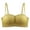 Yellow, variant on HVOBTTY Women's Bra Solid Color Wireless Front Closure Gathered Breathable Soft Everyday Daily Wear, S