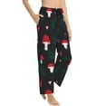 thumbnail image 3 of Kdxio Women's Comfy Stretch Amanita MushroomPrint Drawstring Pajama Pants-XX-Large, 3 of 9