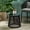 2.00BLK#Black, variant on DUOSONG Moonstone Side Table Black Woven Rope Garden & Outdoor Outdoor & Patio Furniture Patio Furniture Sets