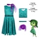 thumbnail image 4 of Disfraz de Cosplay de Joy para adultos y niños, ropa de fiesta de carnaval de Halloween, juego de rol, película de anime Inside Out 1 y 2, disfraz de Disgust, 4 of 5
