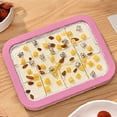 thumbnail image 4 of Dsscvnef Home Ice Machine Children's Homemade Milk and Ice Stir Fry Ice Machine Small Stir Fry Ice Plate Ice Machine Stir Fry Yogurt Machine Egg Cooker Automatic Shut off Food Cooker compatible with M, 4 of 4