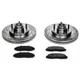 thumbnail image 3 of PowerStop Front Z23 Evolution Sport Carbon-Fiber Ceramic Brake Pad and Drilled & Slotted Rotor Kit Fits: FORD Select Models K1865, 3 of 10