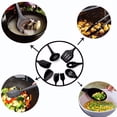 thumbnail image 4 of Amdohai Ensemble de 10 Pcs d'Ustensiles de Cuisine Ensemble d'Ustensiles de Cuisine en Silicone Inoxydable, 4 of 7