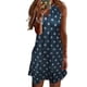 thumbnail image 5 of Minnieouse Vestido casual estampado casual sin mangas estético vestido de viaje playa vacaciones club baile mujer ropa de verano Type4 NO4, 5 of 6