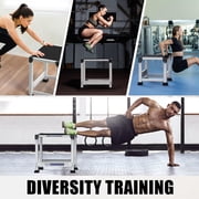 GanFindX Steel Plyo Box - 12/18 Inch Height Options | Heavy-Duty Metal Jumping Box for Home Gym | Enhance Fitness, Agility, Stamina and Strength Training