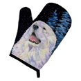 thumbnail image 1 of Carolines Treasures SS8466OVMT Starry Night Great Pyrenees Oven Mitt, 1 of 3