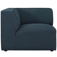 thumbnail image 4 of Modway Mingle Fauteuil d'Angle de Sofa en Tissu de Polyester de Style Moderne, Bleu, 4 of 6