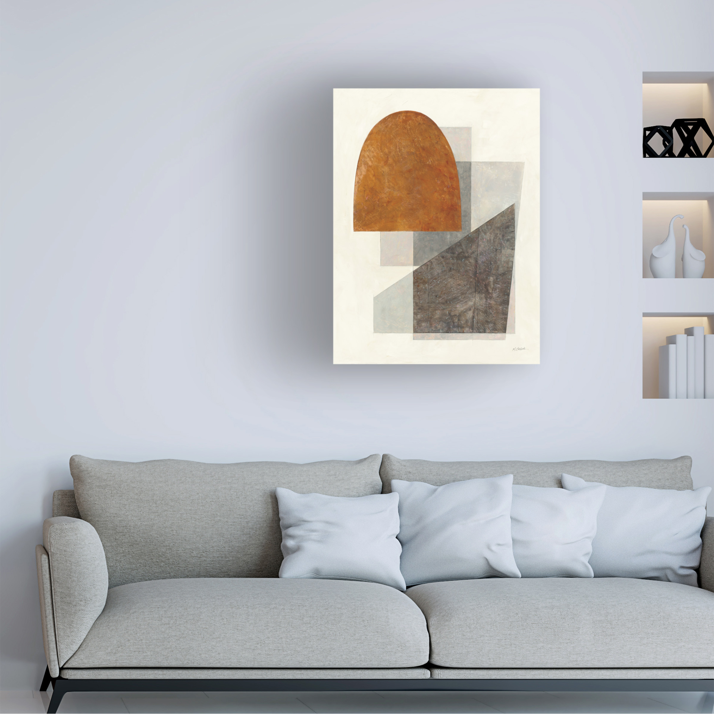 Trademark Fine Art 'Quintet I Crop' Canvas Art by Mike Schick