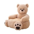 thumbnail image 1 of Kids Baby Plush Cartoon Small Sofa Chair for Reading, Relaxing, And Size 19 X 19 Bear, 1 of 9
