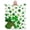 50x40, variant on St Patricks Day Throw Blanket Green Lucky Shamrocks Blanket 50x40