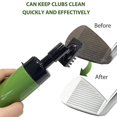thumbnail image 2 of NICEGOU Golf Club Cleaner Brush Golf Groove Cleaner Automatic Water Golf Washer Tool green, 2 of 5