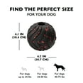 thumbnail image 2 of Mammoth Supreme Fetch Ball for Dogs, Large, 4 in, Durable Design, 2 of 8