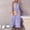 *Purple, variant on Women's Halter Neck Tiered Maxi Dress,Casual Flowy A-Line Sundress Green,Women's Plus XXL