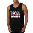 thumbnail image 2 of Camiseta sin mangas de cuello redondo para hombre, ropa de ocio, fitness, para el hogar, pijamas, camiseta con estampado de moda a color, blusa deportiva de poliéster para hombre, 2 of 5