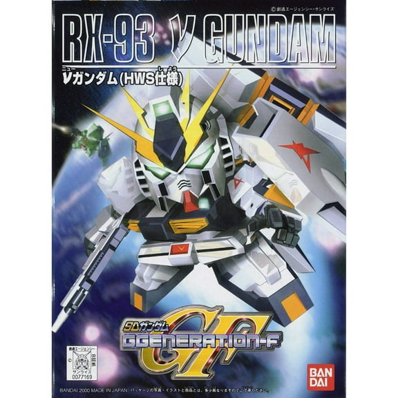 Bandai 1077169 BB SD #209 RX-93 Nu Gundam Mobile Suit Set (Char's Counterattack)