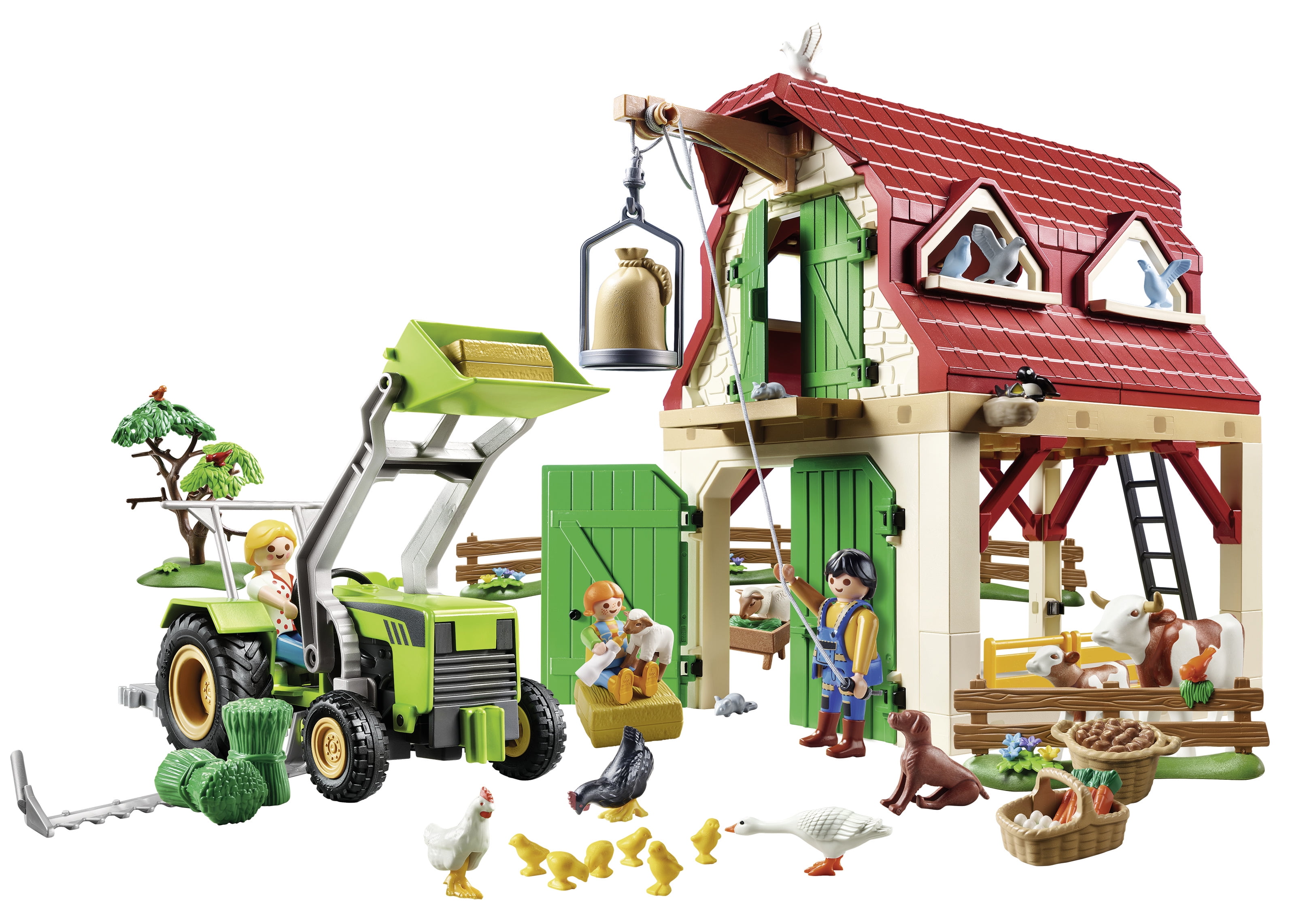 Playmobil Figurine Animal Animals Chicken To Nature Farm Medieval Etc 