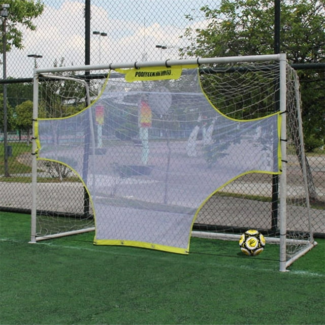 5-11 Person Toddler Football Training Shot Goal Net Train Nets Portable Sporting Goalkeeper Practicing Soccer Ball Gate Game Playground 7 People