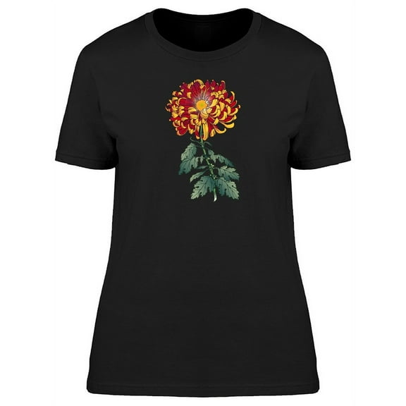 Beautiful Chrysanthemum Flower T-Shirt Women -Image by Shutterstock, Female XX-Large