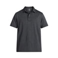 thumbnail image 3 of George Men's & Big Men's Relaxed Fit Short Sleeve Stretch Polo Shirt, Sizes S-5XL, 3 of 5