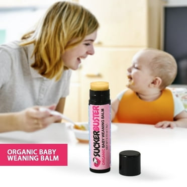 Baby Breastfeeding Weaning Balm Stick - 10oz, Organic Nipple Cream in Balm Stick - Postpartum Essentials, Stop Breastfeeding Essentials