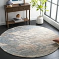 thumbnail image 2 of SAFAVIEH Metro Mirjana Distressed Area Rug, Ivory/Natural, 6' x 6' Round, 2 of 8