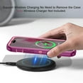 thumbnail image 6 of I-HONVA For iPhone 14/15 Plus Case Compatible with MagSafe,3-Layer Military Grade Drop Protection Anti-Slip Bumper Rugged Shockproof Dustproof Protection 6.7 inch Phone Case,Purple Pink, 6 of 7