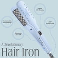 thumbnail image 3 of VOLOOM Classic - Plancha de cerámica profesional para dar volumen de 1-1/2" - Herramienta para dar volumen y peinar el cabello con temperatura ajustable y apagado automático para un volumen duradero e, 3 of 5