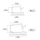 thumbnail image 2 of XHF 120 clips adhesivos organizadores de cables blancos, 2 of 7
