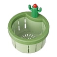 thumbnail image 1 of Colador de fregadero de cactus para cocina, tapón antiolor, escurridor de fregadero de cocina Verde, 1 of 9