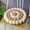 Beige, variant on Bxaolu Round Chair Pad Seat Cushion Velvet Color Seat Pad Indoor Floor Cushion Super Soft Warm Chair Cushion Pad for Home Kitchen Dining Room Office (16.54")