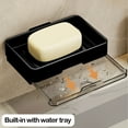 thumbnail image 5 of kkbbma under $5 Soap Dish Soap Holder Suction Cup Powerful Vacuum Suction, Strong Sponge Holder for Shower, Bathroom, Tub and Kitchen Sink, Drill-Free, Removable, 5 of 6