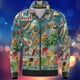 thumbnail image 2 of 2024 Nueva tendencia de moda de primavera y otoño Chaquetas bomber holgadas de manga larga con bolsillo y estampado 3D de helado simple Abrigos de gran tamaño, 2 of 5