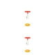 thumbnail image 2 of Soidarity 12 piezas de conector de diapositivas de de línea de pesca con broches de presión de agua salada Rojo 2piezas, 2 of 6