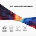 thumbnail image 5 of Lsque Red And Blue Fire Wolf Pattern Sweatbands Sports Headband for Men & Women - Moisture Wicking Athletic Cotton Terry Cloth Sweatband for Tennis, Basketball, Running, 5 of 9