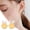 E, variant on Acrylic Stud Earrings Easter Bunny Radish Earrings