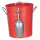 thumbnail image 5 of Hytrove Cubeta Para Hielo De Metal Roja Con Textura Para Uso En Bares Y Ktv, 5 of 8