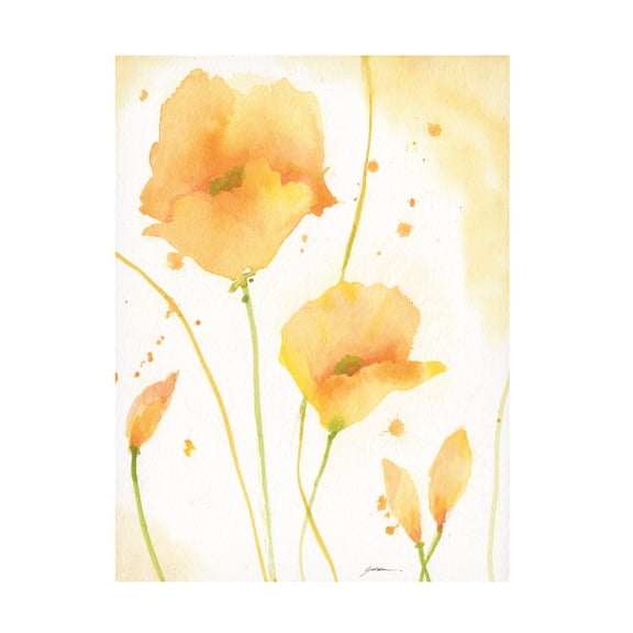 Canvas Wall Art - Sheila Golden 'Sonoma' Wall Art for Living Room, Bedroom, or Office Décor by Trademark Fine Art - 14 x 19 Inches