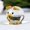 Yellow, variant on Multi-Color Home&Office Art&Collection Crystal Home Decoration Souvenir Gifts Table Ornaments Little Pig Figurines Paperweight Crafts Crystal Miniature YELLOW