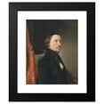 thumbnail image 2 of August von Pettenkofen 15x18 Black Modern Framed Museum Art Print Titled - Portrait August Semeleder (1840), 2 of 5