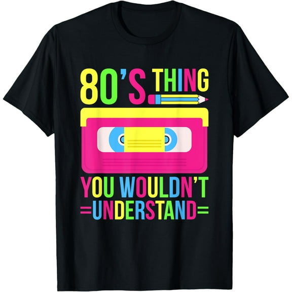 Playful Comfort Tee - 80s Outfit 1980s Fashion 80 Theme Party 80s Costume Eighties T-Shirt