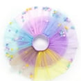 thumbnail image 4 of Youmylove Girls Tutu Skirt Layered Tulle Princess Skirt With Puff Balls For Little Girls Birthday Skirtes For Girls Rainbow Tutu Ballet Skirt Cute Design, 4 of 8